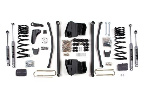 8 Inch Leaf Spring Lift Kit Long Arm Dodge Ram 2500 09-13 4WD Diesel Fox 2.0 Performance Shocks