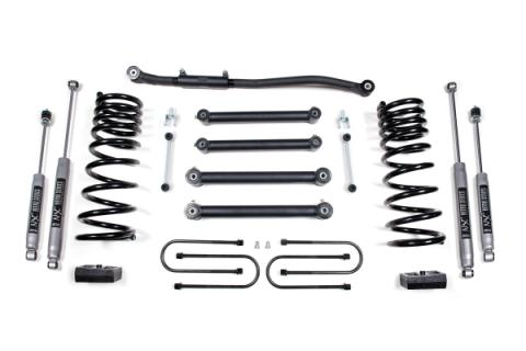 3 Inch Lift Kit Dodge Ram 2500 03-13 &amp; 3500 03-12 4WD Diesel 3.5 Inch Axle Fox 2.0 Performance Shocks