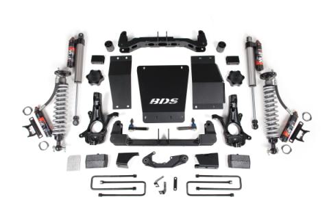 4 Inch Lift Kit FOX 2.5 Performance Elite Block Kit Cast Steel Coil-Over 14-18 Silverado/Sierra 1500 4WD
