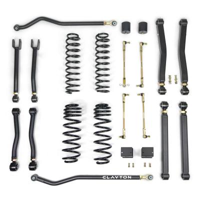 Jeep Wrangler Diesel 2.5 Inch Overland Plus Lift Kit 2020-2023 JL Clayton Off Road