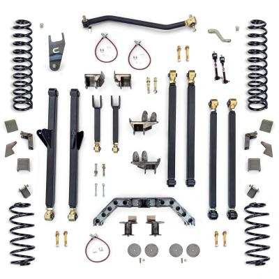 Jeep Wrangler 4.0 Inch Long Arm Lift Kit W/Rear 5 Inch Stretch 1997-2006 TJ Clayton Off Road
