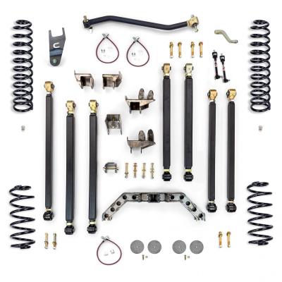 Jeep Wrangler 4.0 Inch Pro Series 3 Link Long Arm Lift Kit 2004-2006 LJ Clayton Off Road