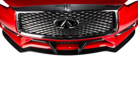 Infiniti Q60 Front Splitter & Winglets Unfinished For 17-21 Infiniti Q60 Stillen