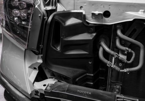 Toyota Tundra Cold Air Intake w/Rain Guard Oiled Filter Trupower For 14-21 Toyota Tundra Stillen