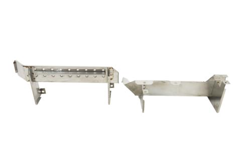 Jeep CJ7/YJ Side Steps Pair 76-95 CJ7 Wrangler YJ Polished Silver Kentrol