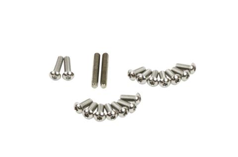 Jeep TJ Windshield Hinge Pair 97-06 Wrangler TJ Polished Silver Kentrol