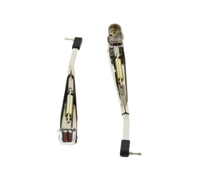 Jeep YJ Windshield Wiper Arms Pair 87-95 Wrangler TJ Polished Silver Kentrol