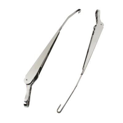 Jeep JK Windshield Wiper Arms Pair 07-18 Wrangler JK Polished Silver Kentrol