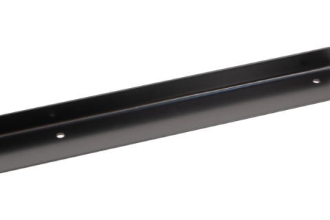 Jeep CJ5 Rocker Guards for 55-83 CJ5 Black Powdercoat Stainless Kentrol