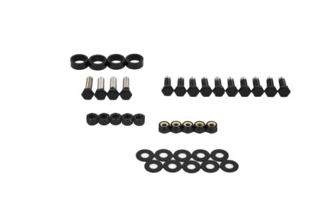 Jeep CJ7/YJ Side Steps Pair 76-95 CJ7 Wrangler YJ Powdercoat Black Kentrol