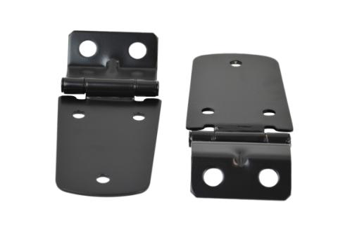 Jeep TJ Hood Hinge Pair 97-06 Wrangler TJ Powdercoat Black Kentrol