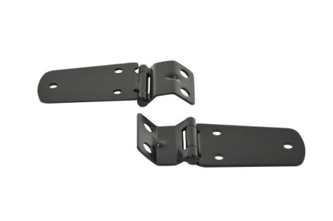 Jeep TJ Hood Hinge Pair 97-06 Wrangler TJ Powdercoat Black Kentrol