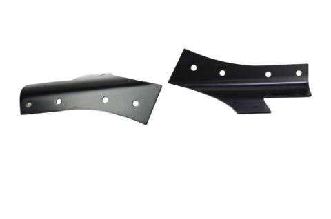 Jeep JK Windshield Supports Pair 07-18 Wrangler JK Powdercoat Black Kentrol