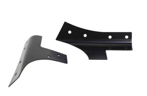 Jeep JK Windshield Supports Pair 07-18 Wrangler JK Powdercoat Black Kentrol