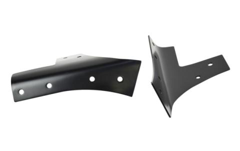 Jeep JK Windshield Supports Pair 07-18 Wrangler JK Powdercoat Black Kentrol