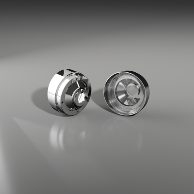 1970 - 1973 Chevrolet Camaro RS Chrome Billet Front Parking Lamps with Revive 1157 Switchback LED Dapper Lighting