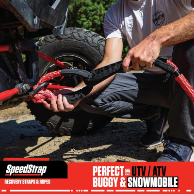 5/8 Inch Lil Mama Kinetic Recovery Rope - 30 Foot PRP Seats