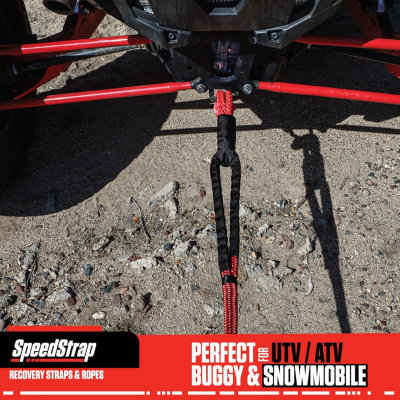 5/8 Inch Lil Mama Kinetic Recovery Rope - 30 Foot PRP Seats