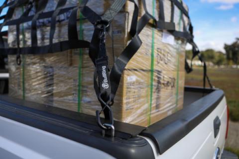 Heavy Duty Pickup Truck Cargo Net PRP Seats