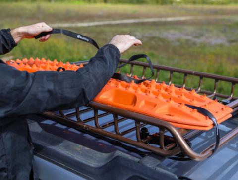 1 Inch x 12' Lashing Cargo Strap 2 Pack Bullring