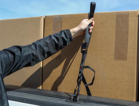 1 Inch x 8 Foot Cam-Lock Tie Down with Soft-Tie (2 Pack) PRP Seats