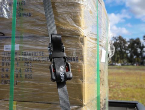 1.25 Inch x 12 Foot Sliding Ratchet Tie Down (2 Pack) PRP Seats