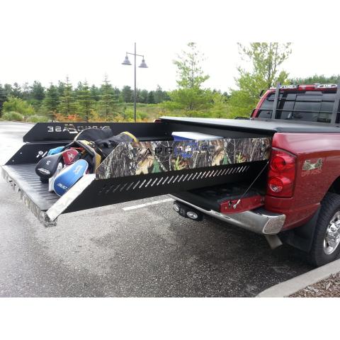 Cargo Slide Optional Side Rails In Break-Up Camouflage Cargo Ease