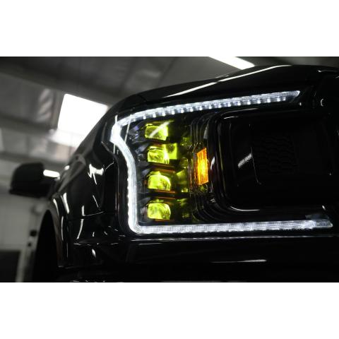 2018-2020 Ford F150 Bi-Beam Headlights Infinite Series White DRL OLM