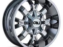 Cast Aluminum Wheels Dirty 9104 CH 22x14 Chrome 6 On 135/6 On139.7 Bolt Pattern -76 Offset Cali Offroad Wheels