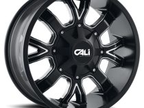 Cast Aluminum Wheels Dirty 9104 SB 20x9 Milled Spokes Satin Black 5 On 127/5 On139.7 Bolt Pattern 0 Offset Cali Offroad Wheels