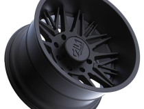 Cast Aluminum Wheels Rawkon 9109 MB 24x12 Matte Black 6 On 135 Bolt Pattern -51 Offset Cali Offroad Wheels