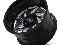 Cast Aluminum Wheels Gemini 9112 GB 20x12 Milled Spokes Gloss Black 6 On 135 Bolt Pattern -51 Offset Cali Offroad Wheels