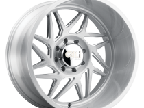 Cast Aluminum Wheels Gemini 9112 SL 24x14 Brushed 6 On 139.7 Bolt Pattern -76 Offset Cali Offroad Wheels