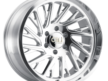 Cast Aluminum Wheels Purge 9114 PO 20x12 Milled Spokes Polished Silver 6 On 135 Bolt Pattern -51 Offset Cali Offroad Wheels