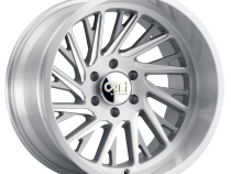 Cast Aluminum Wheels Purge 9114 SL 24x14 Brushed Brushed Silver 6 On 135 Bolt Pattern -76 Offset Cali Offroad Wheels