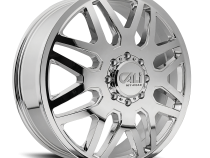 Dually Wheels Invader Dually 9115D CH 22x8.25 Chrome 8 On 165.1 Bolt Pattern 115 Offset Cali Offroad Wheels