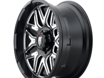 Grind AT151 Matte Black Milled 20X9 5-127 0MM 78.1MM Off Road Wheels American Truxx