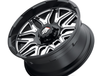 Grind AT151 Matte Black Milled 20X9 5-127 0MM 78.1MM Off Road Wheels American Truxx