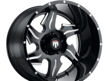 Ninja AT163 Gloss Black Milled 22X14 5-127 -76MM 78.1MM Off Road Wheels American Truxx