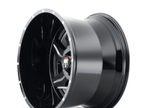 Ninja AT163 Gloss Black Milled 20X12 6-139.7 -44MM 106.1MM Off Road Wheels American Truxx