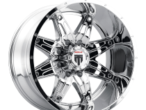 Lonestar AT185 Chrome 20X10 5-127 -24MM 78.1MM Off Road Wheels American Truxx