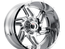 Spurs AT186 Chrome 22X12 5-150 -44MM 110.3MM Off Road Wheels American Truxx