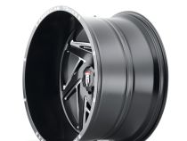 Spiral AT1906 Satin Black Milled 20X10 5-127 -24MM 78.1MM Off Road Wheels American Truxx