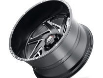Spiral AT1906 Satin Black Milled 20X10 5-127 -24MM 78.1MM Off Road Wheels American Truxx