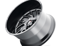 Xclusive AT1907 Satin Black Milled 22X12 5-150 -44MM 110.5MM Off Road Wheels American Truxx