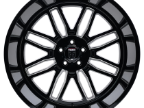 Restless AT1915 Black Milled 20X10 5-127 -25MM 78.1MM Off Road Wheels American Truxx