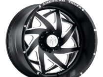Forged Kronos ATF1910 Matte Black Milled 24X14 8-165.1 -76MM 125.2MM Off Road Wheels American Truxx Forged