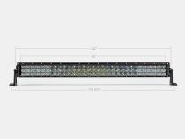 32 Inch Dual Row 5D Optic OSRAM LED Bar Combo Cali Raised LED