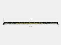 42 Inch Slim Single Row LED Bar Cali Raised LED