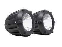 3.5 Inch Round Cannon LED Pods Pair Cali Raised LED